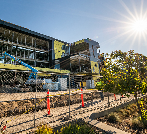 Construction of the UW-GU facility, GU photo