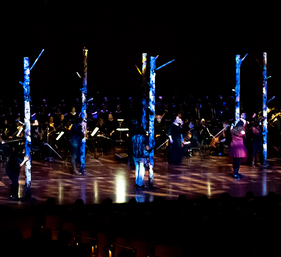 the premiere at the Woldson Performing Arts Center