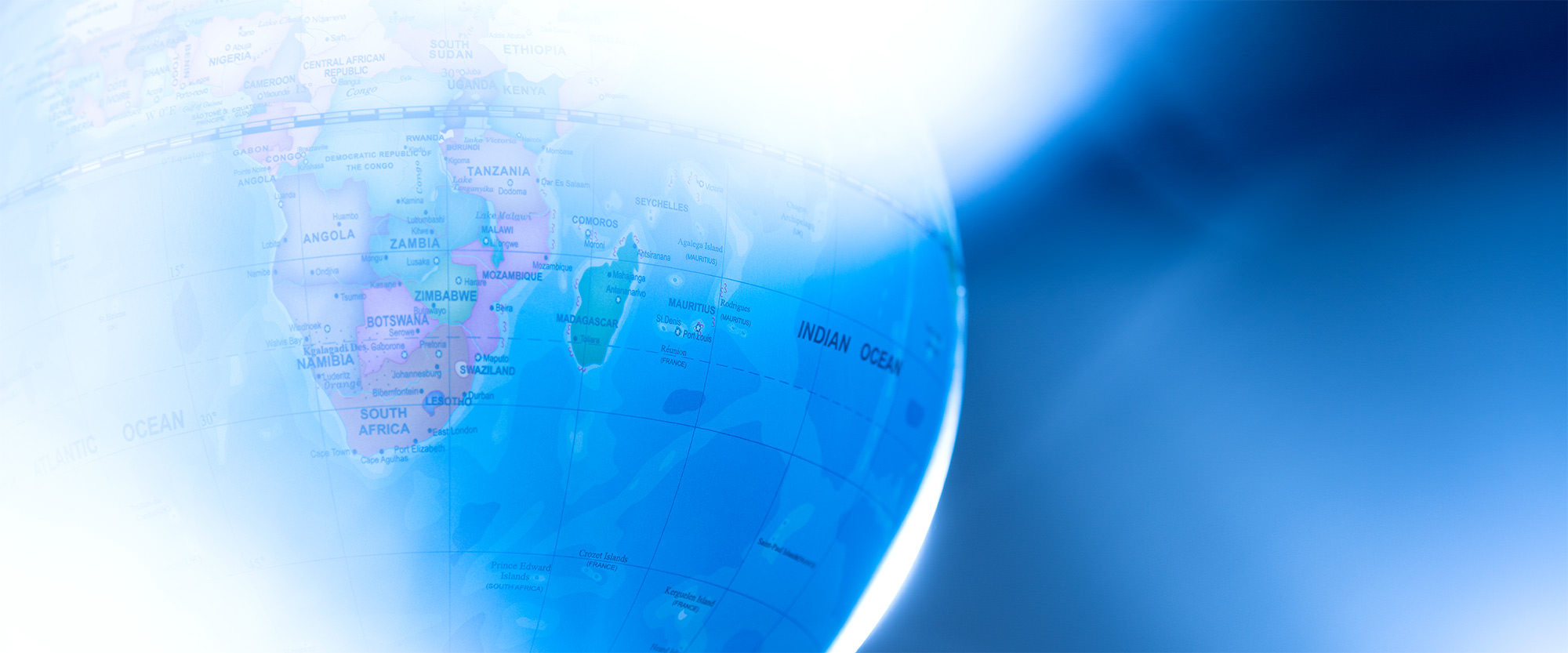 abstract photo of globe