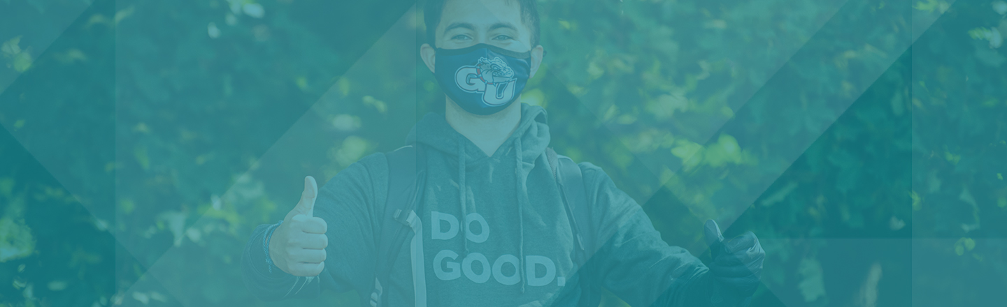 Sudent gives thumbs up