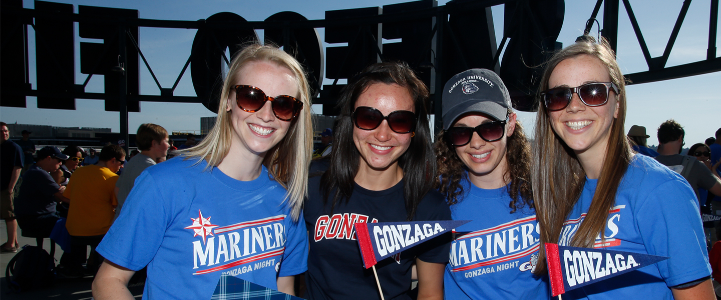 Zags at the Mariners game