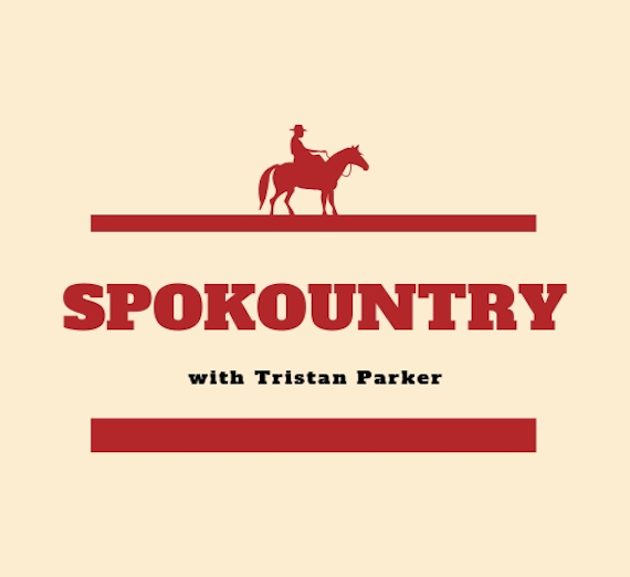 "Spokountry" Izag radio podcast logo