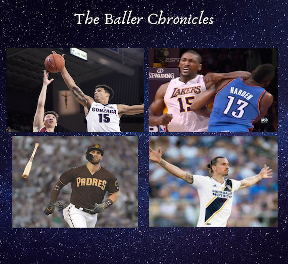 "The Baller Chronicles" Izag radio podcast logo